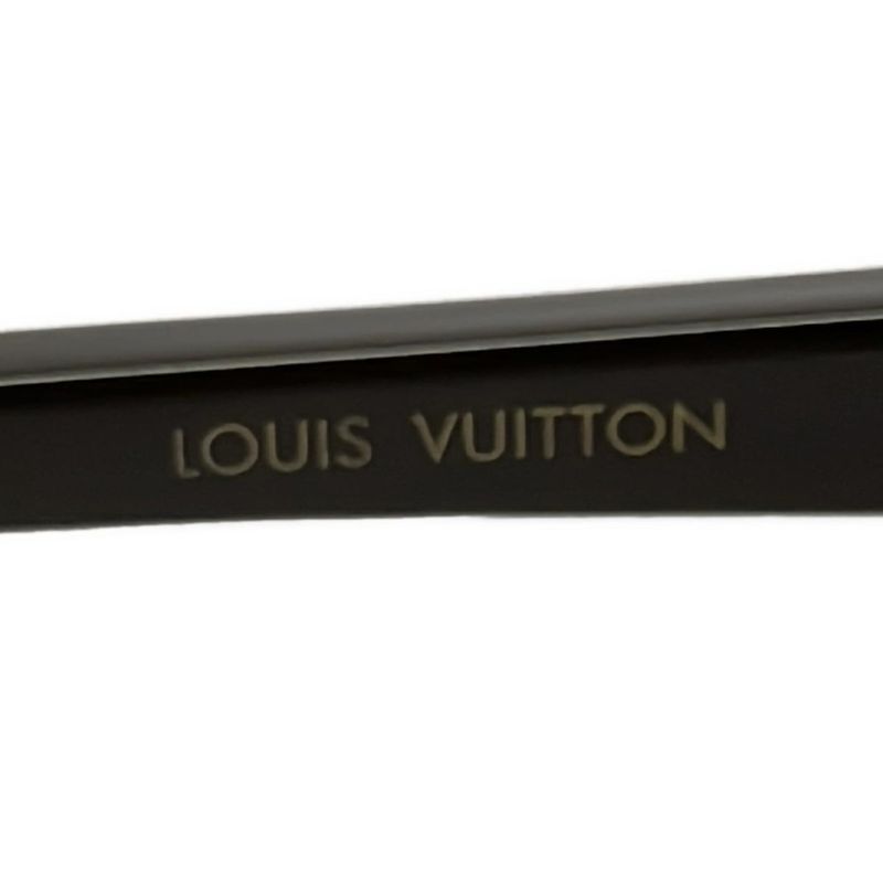 Louis Vuitton Sunglasses Daphne Dark Brown Gold Eyewear