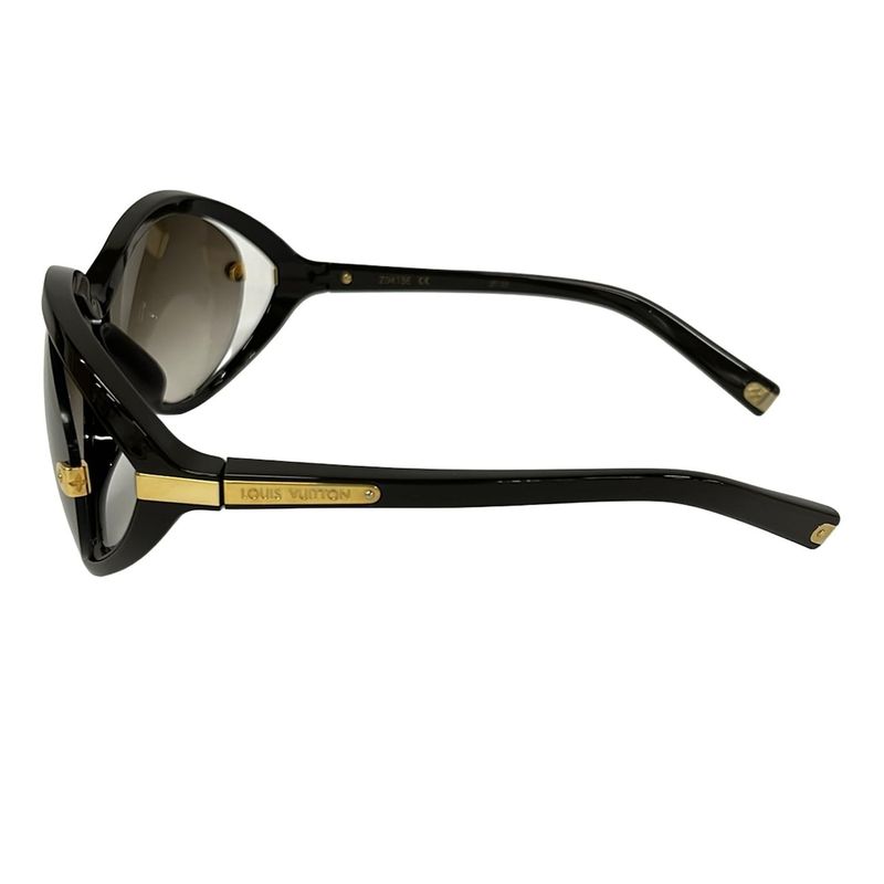 Louis Vuitton Sunglasses Daphne Dark Brown Gold Eyewear