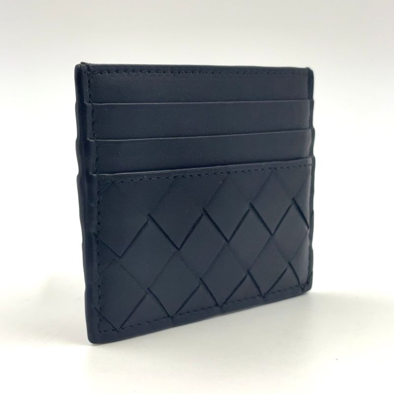 Bottega Veneta Cles Card Case Leather Black Card Case 743209vcpq38838