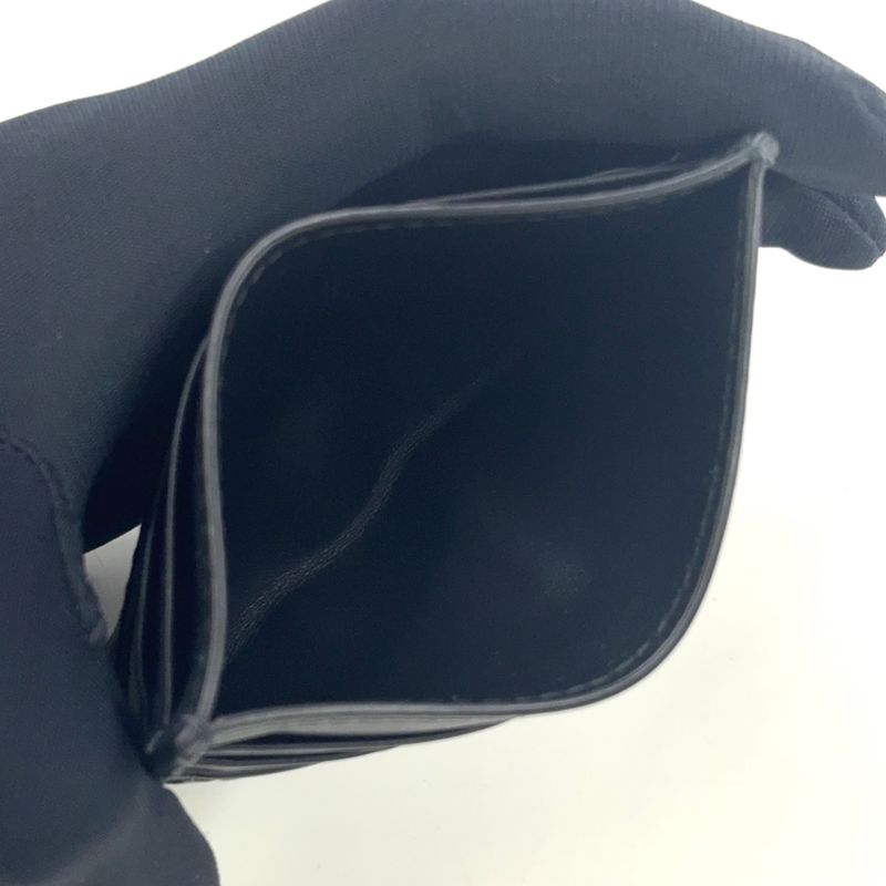 Bottega Veneta Cles Card Case Leather Black Card Case 743209vcpq38838