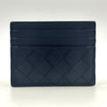 Bottega Veneta Cles Card Case Leather Black Card Case 743209vcpq38838
