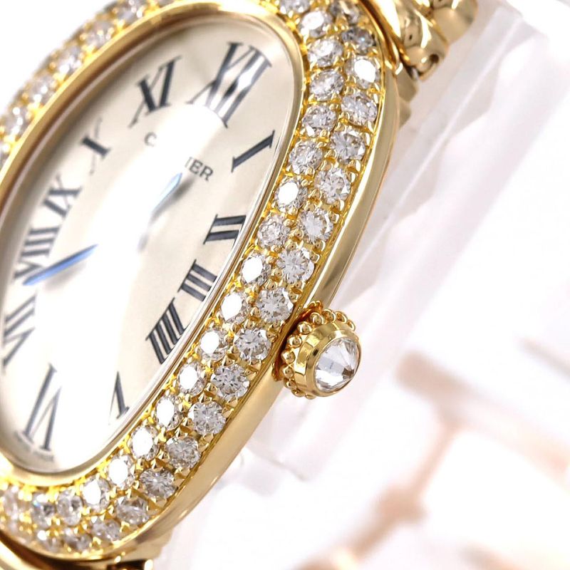 Cartier Venueir YG 2D Wb5096d8 YG Quartz