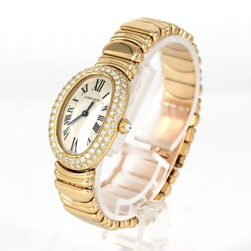 Cartier Venueir YG 2D Wb5096d8 YG Quartz