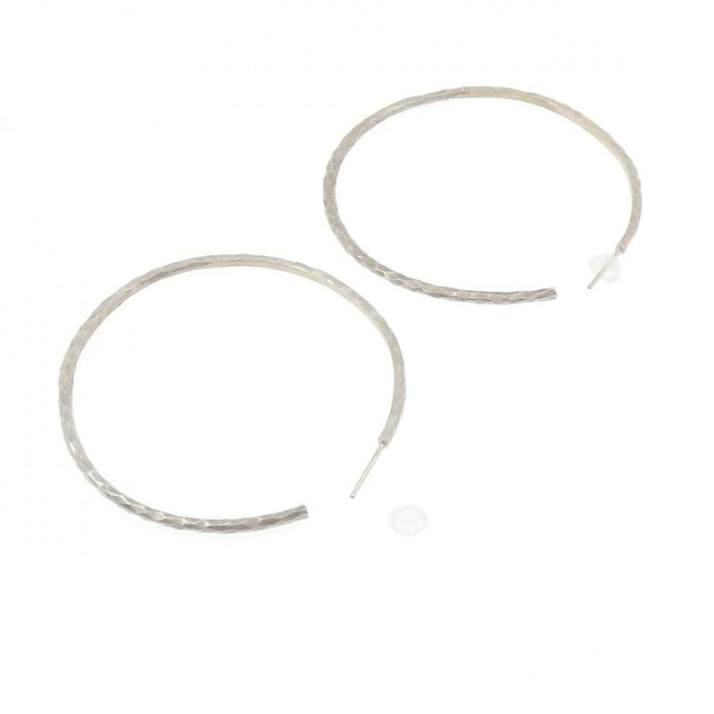 Tiffany & Co Hammered Large Earrings