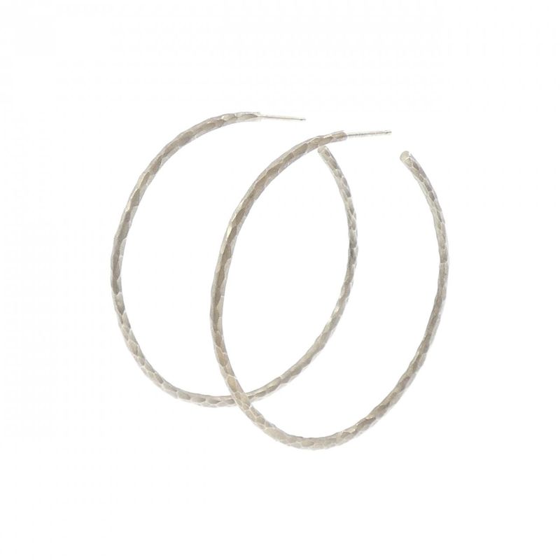 Tiffany & Co Hammered Large Earrings