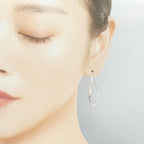 Tiffany & Co Open Heart Hoop Earrings