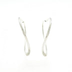 Tiffany & Co Open Heart Hoop Earrings
