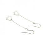 Tiffany & Co Open Heart Drop Earrings