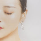 Tiffany & Co Open Heart Hoop Earrings