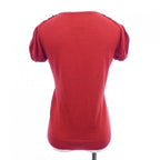 Chanel Vintage Knit Top Red