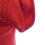 Chanel Vintage Knit Top Red