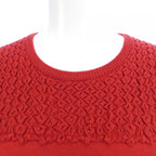 Chanel Vintage Knit Top Red