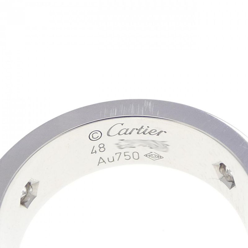 Cartier Love Half Diamond Ring