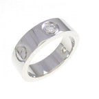 Cartier Love Half Diamond Ring