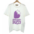 Gucci Strawberry Cotton T-Shirt White