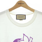 Gucci Strawberry Cotton T-Shirt White