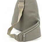 Prada Shoulder Bag Silver Bambu