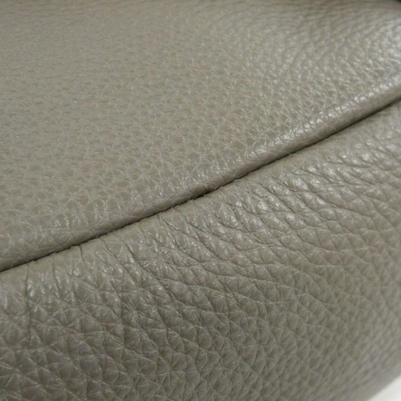 Prada Shoulder Bag Silver Bambu