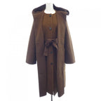 Hermes Look12 Knit Details 3h0142db Double Face Coat