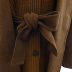 Hermes Look12 Knit Details 3h0142db Double Face Coat
