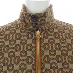 Gucci Horsebit Jaquard Wool Jacket 694157 Z8ay1 Blouson Jacket