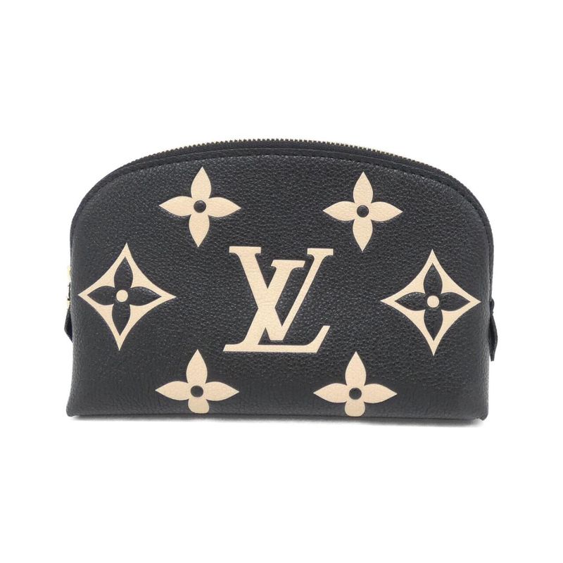 Louis Vuitton Bicolor- Monogram Empreinte Pochette Cosmetic PM M59086 Pouch