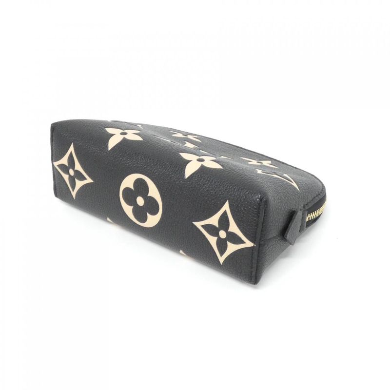 Louis Vuitton Bicolor- Monogram Empreinte Pochette Cosmetic PM M59086 Pouch
