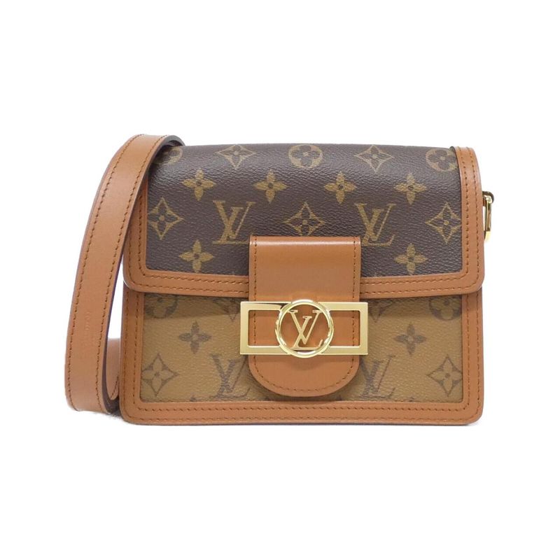 Louis Vuitton Monogram Reverse Dauphine MINI M45959 Shoulder Bag
