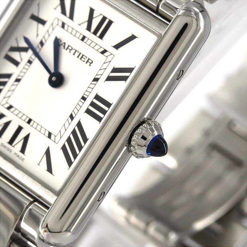 Cartier Tank Mast LM Wsta0052 SS Quartz