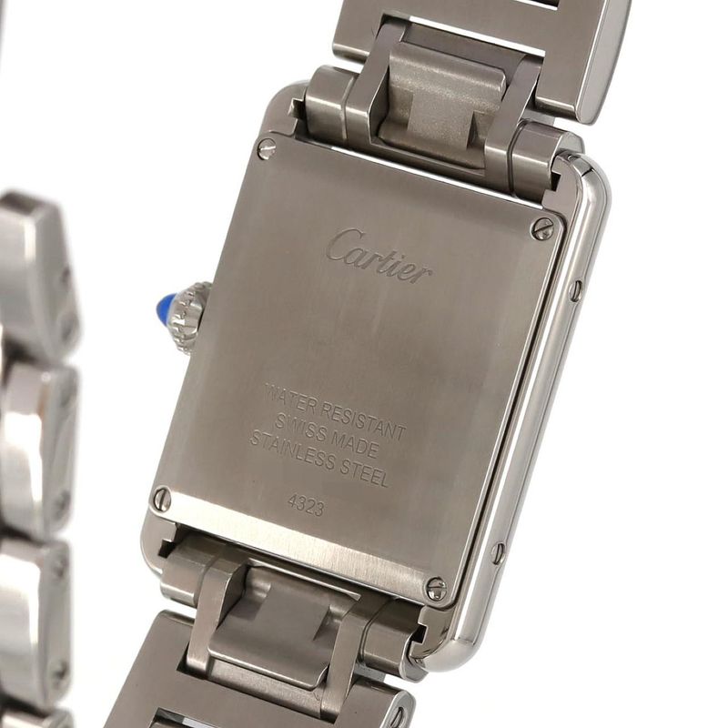 Cartier Tank Mast LM Wsta0052 SS Quartz