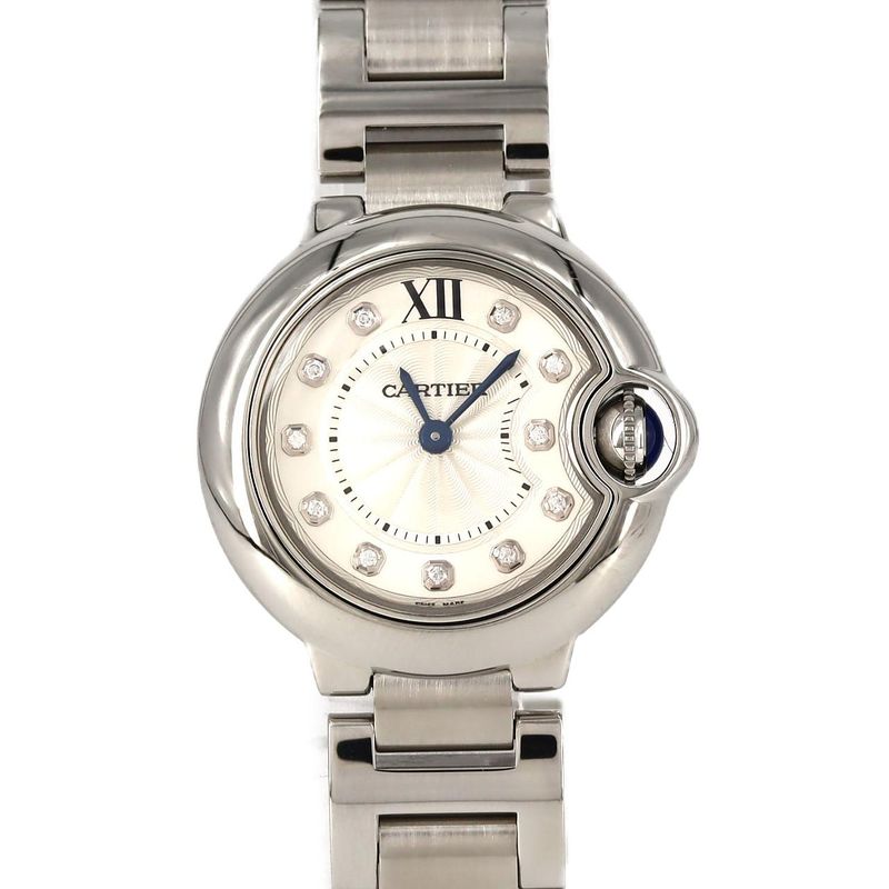 Cartier Ballon Bleu-sm-11p We902073 SS Quartz