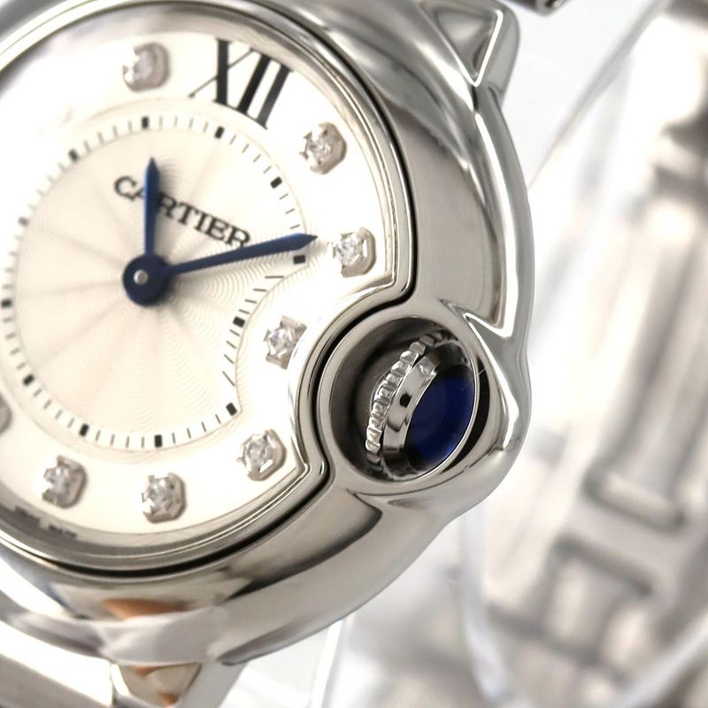 Cartier Ballon Bleu-sm-11p We902073 SS Quartz