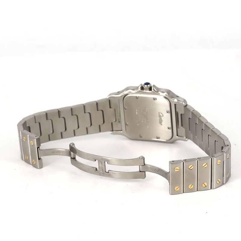 Cartier Santos Galbe LM Combi W20011c4 Ssxyg Quartz