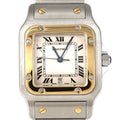 Cartier Santos Galbe LM Combi W20011c4 Ssxyg Quartz
