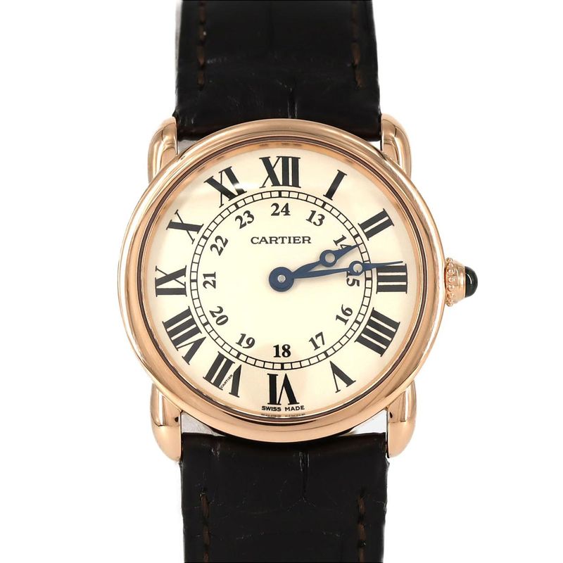 Cartier Ronde LC PG W6800151 Pg-rg Quartz