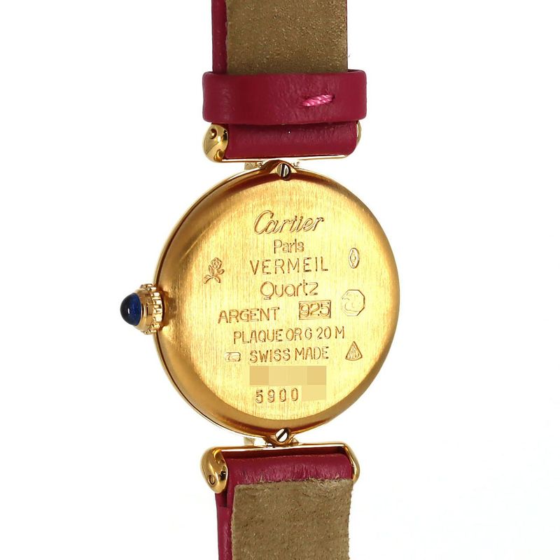 Cartier Must Colise SM GP W1000653 GP Quartz