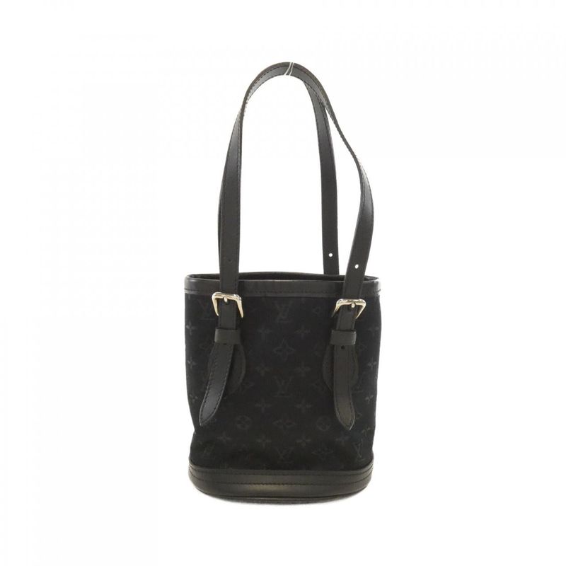 Louis Vuitton Monogram Satin Little Bucket M92144 Bag