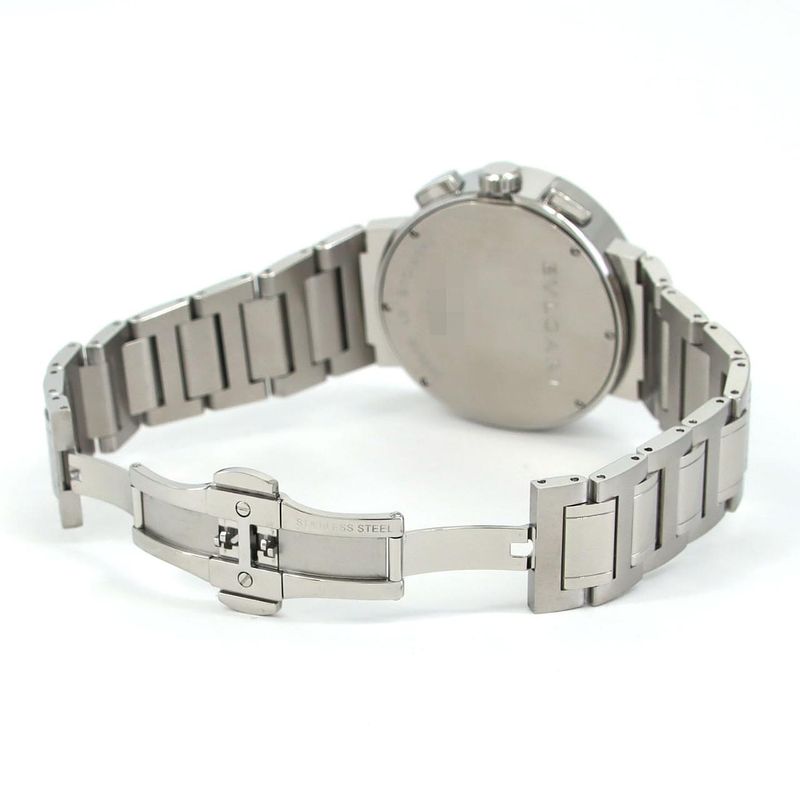 Bvlgari Chronograph Bb42ssch Bb42wssdch SS Automatic Winding