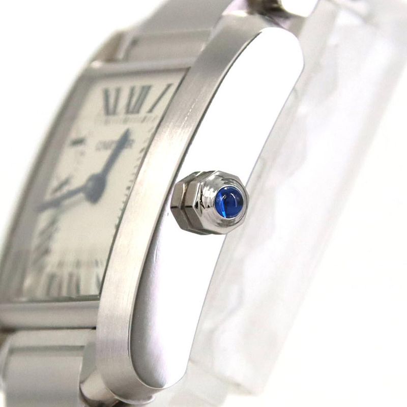 Cartier Tank Française SM W51008q3 SS Quartz