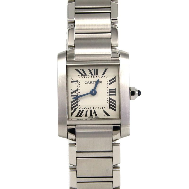 Cartier Tank Française SM W51008q3 SS Quartz