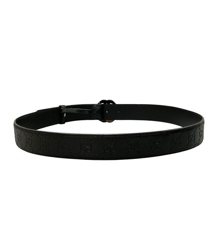 Gucci Belt Guccissima Interlocking G 114984 525040 11546 Men's Gucci
