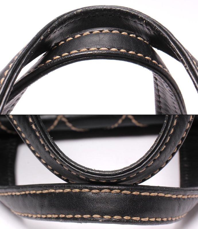 Chanel Handbag Wild Stitch Black
