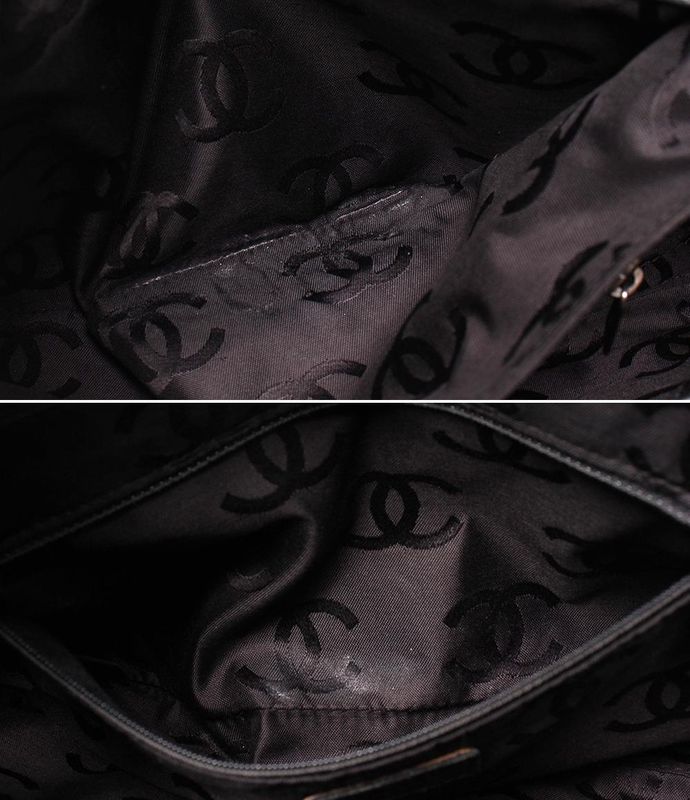 Chanel Handbag Wild Stitch Black