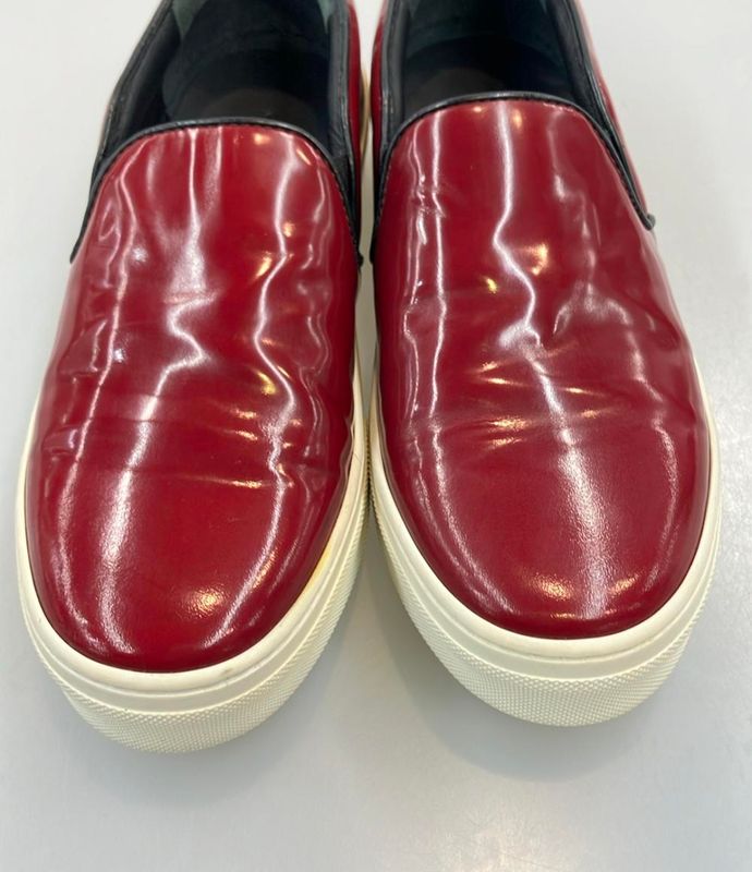 Celine Slip on 36 Flat Red