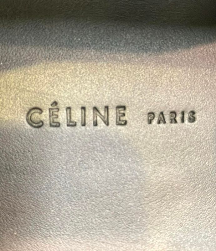Celine Slip on 36 Flat Red