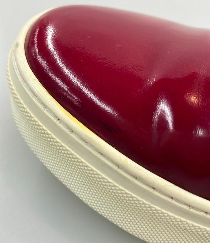 Celine Slip on 36 Flat Red