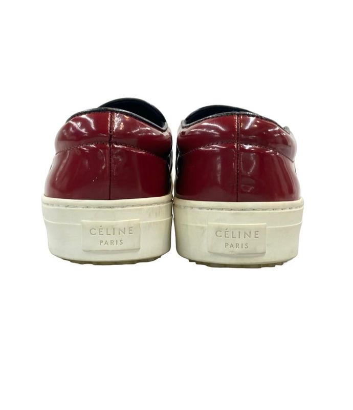 Celine Slip on 36 Flat Red