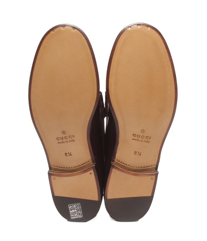 Gucci Loafers Interlocking 738470 Men's SIZE 8 1 2 (27.5cm (10.83in)) Gucci