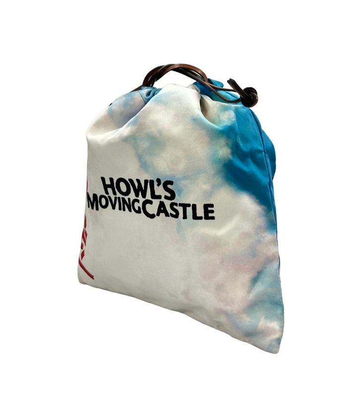 Loewe Drawstring Pouch Studio Ghibli Howl's Moving Castle Blue