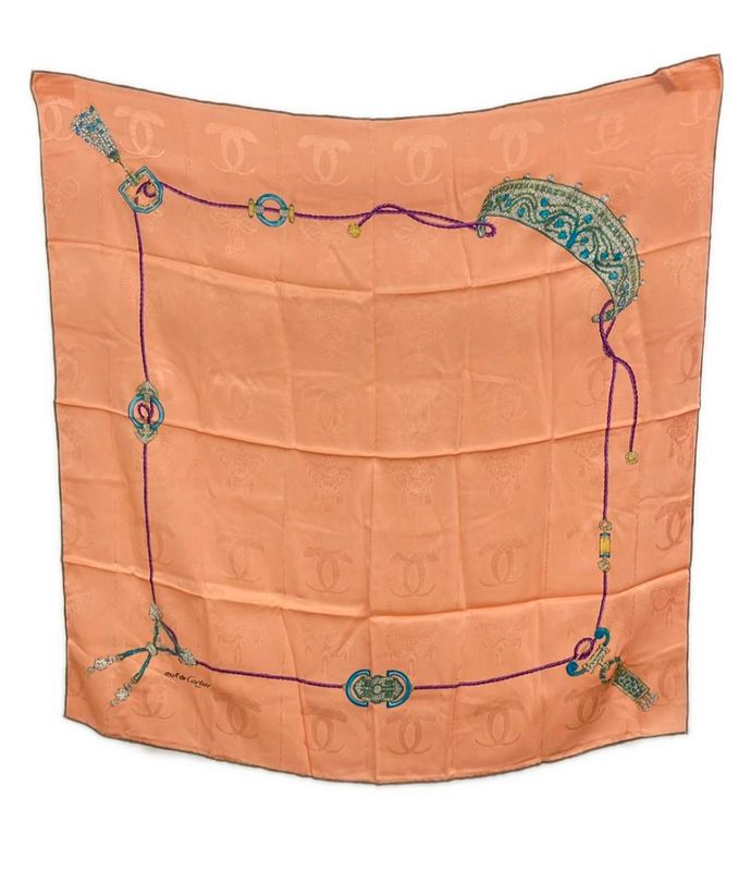 Cartier Scarf Silk Must de Cartier Pink